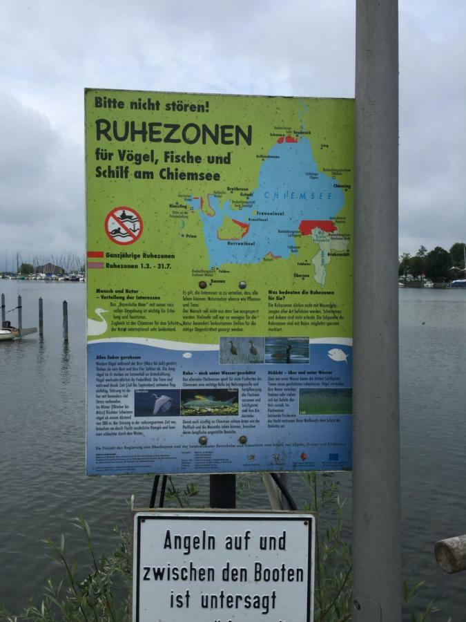 Ferienwohnung Seebruck Am Chiemsee Зеон-Зебрук Екстер'єр фото